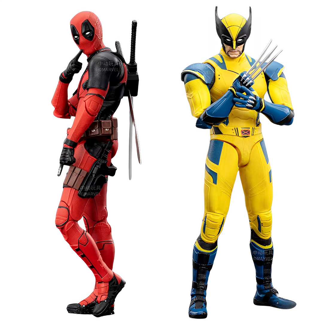 FIGURINES DEADPOOL & WOLVERINE 1:10