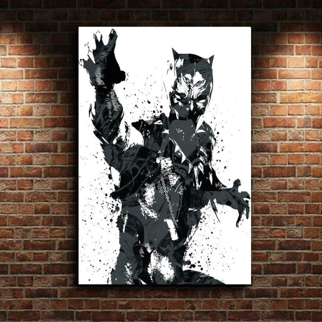 BLACK PANTHER CANVAS - MAJESTY