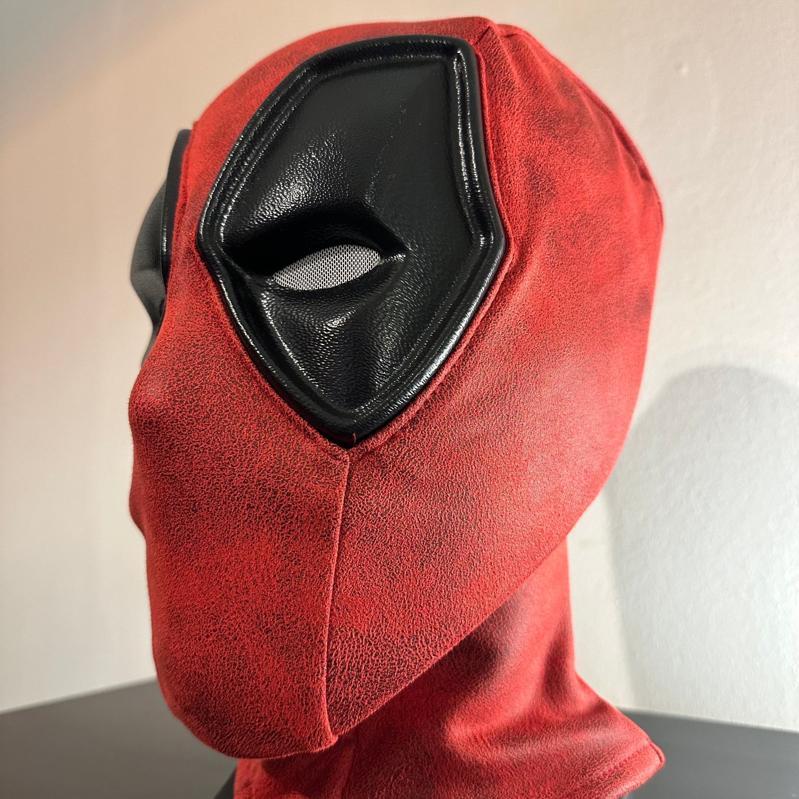 RED MERCENARY MASK NYLON