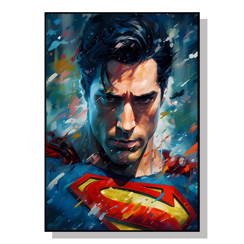  SUPERMAN POP ART CANVAS