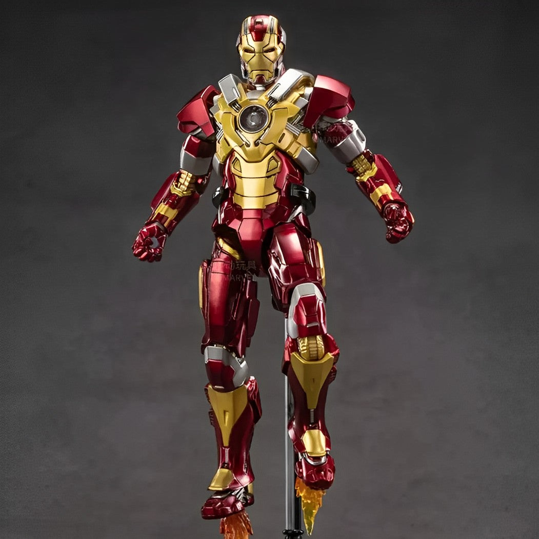 FIGURINES IRON MAN MK 21/17/33 ET BLACKLASH