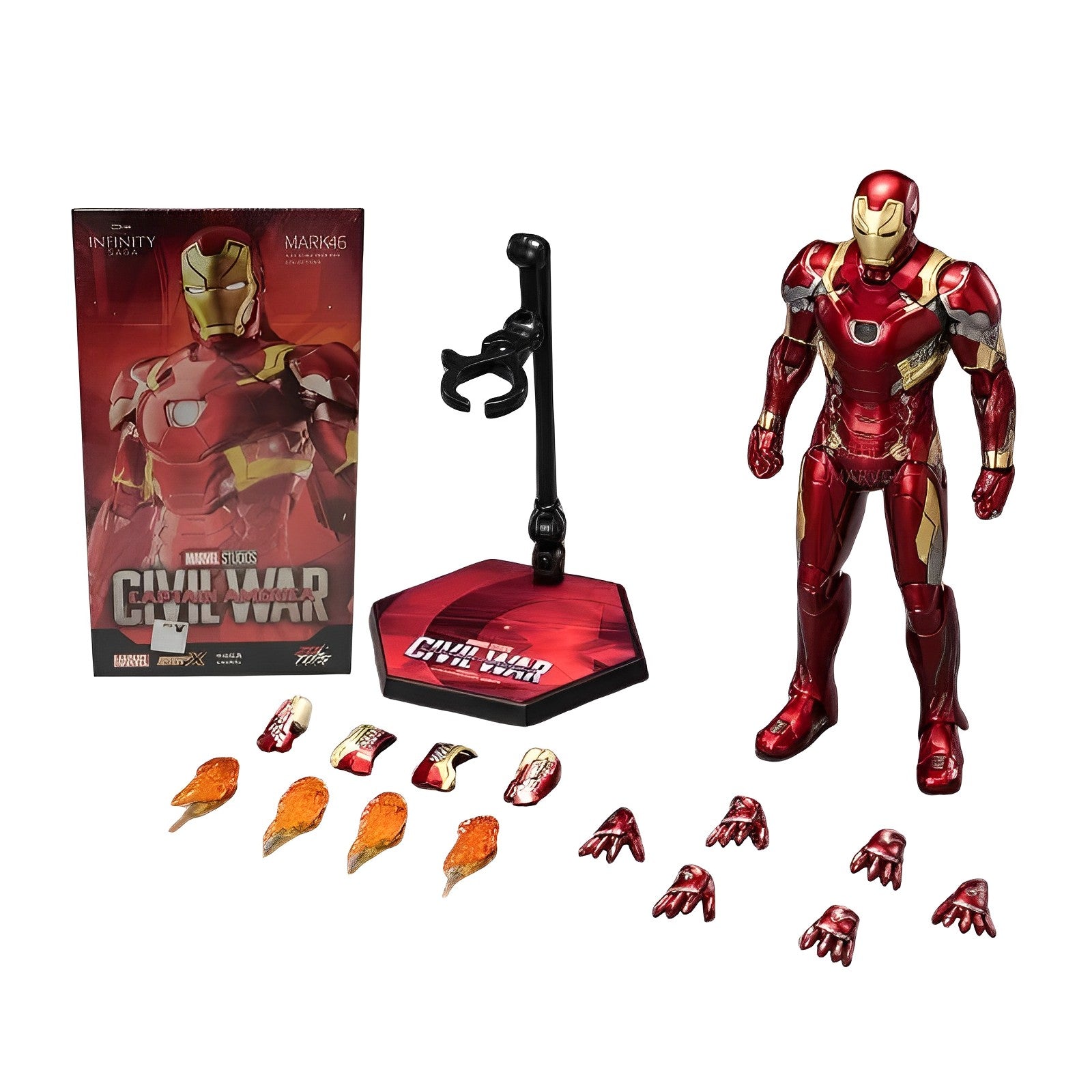 FIGURINE IRON MAN MK46 1:10