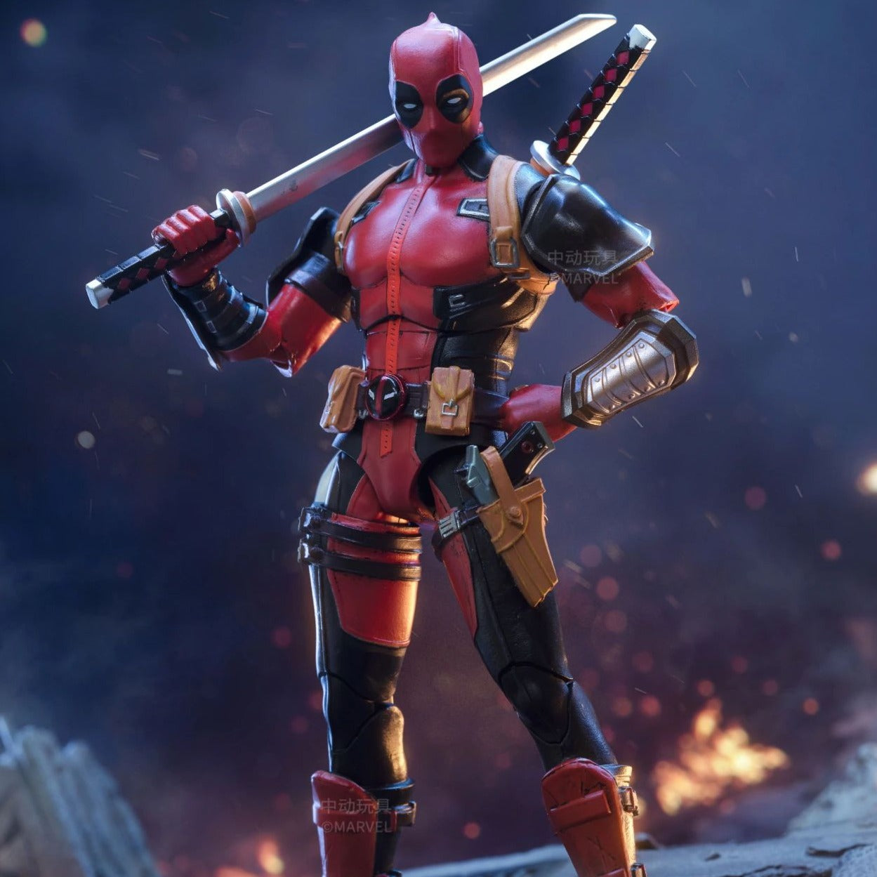 deadpool figure action