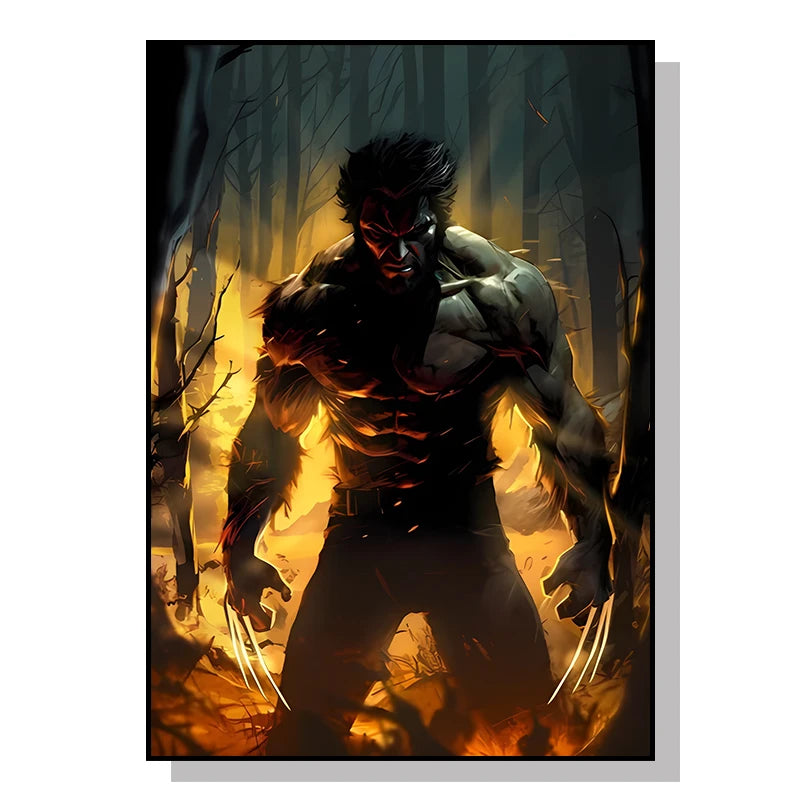 WOLVERINE CANVAS - FIERCE AND UNTAMED