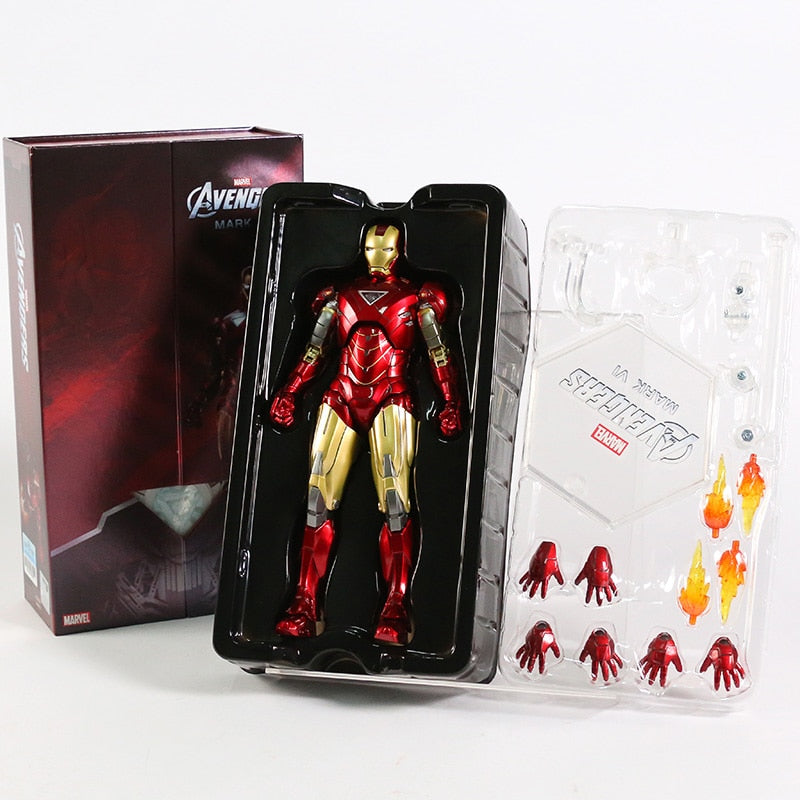 ZD Toys Iron Man Mark VI 1:10 Scale Collectible Figure – Artifacts