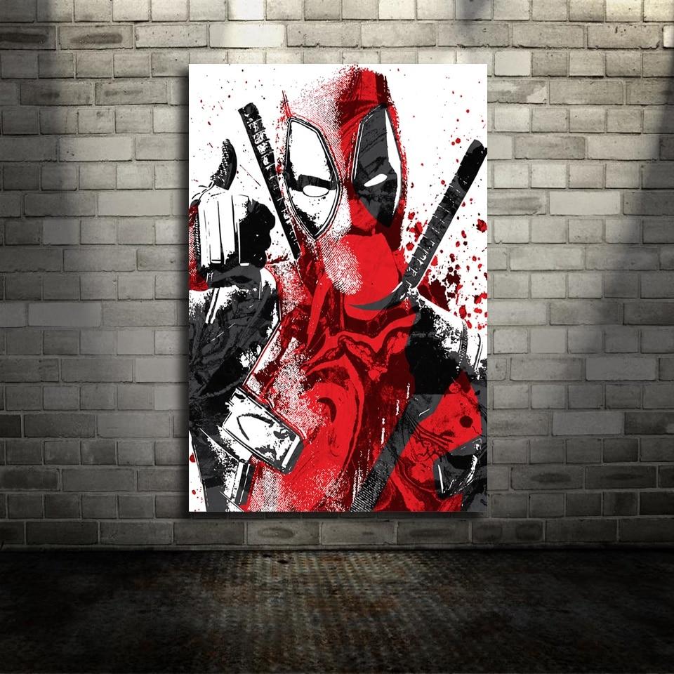 TOILE DEADPOOL - AUDACE ET HUMOUR