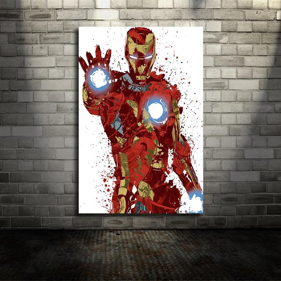 TOILE IRON MAN - INNOVATION ET COURAGE